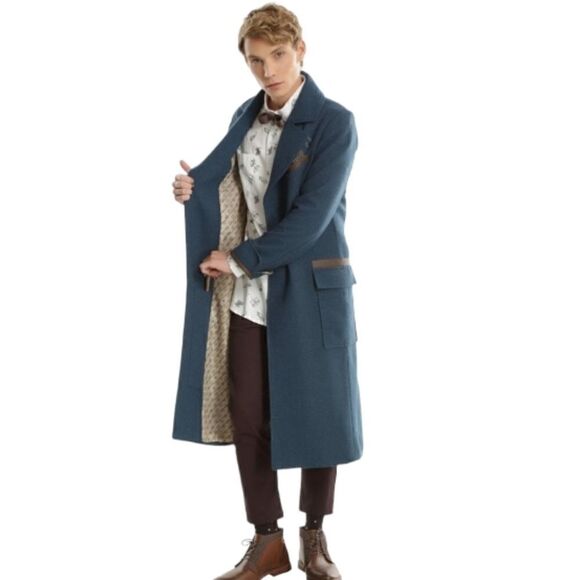 Fantastic Beasts And Where To Find Them Newt Scamander Overcoat - Picture 2 of 6